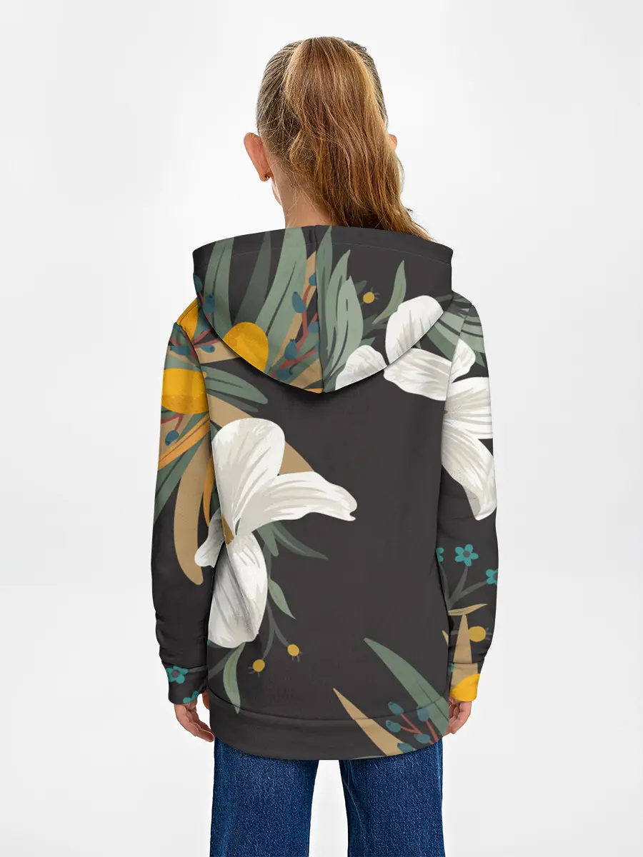 Детское худи / Цветочный арт