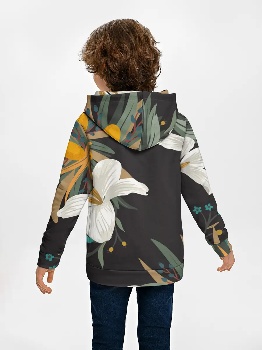 Детское худи / Цветочный арт