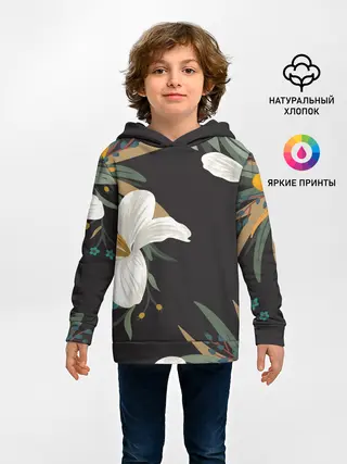 Детское худи / Цветочный арт