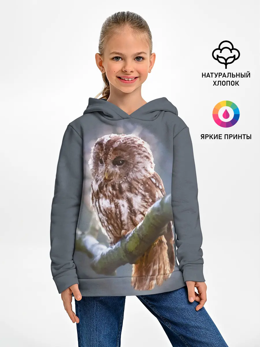 Детское худи / Сова