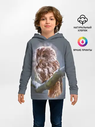 Детское худи / Сова