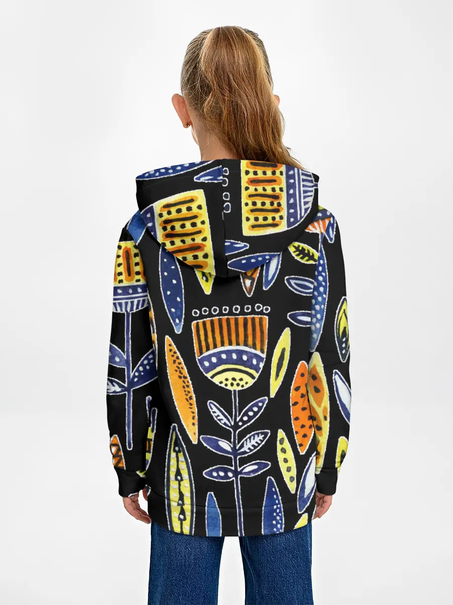 Детское худи / вечные цветы фараона