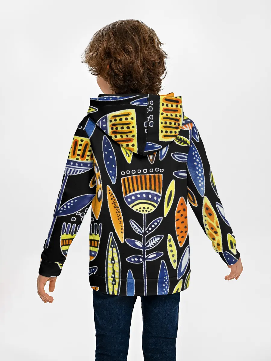 Детское худи / вечные цветы фараона