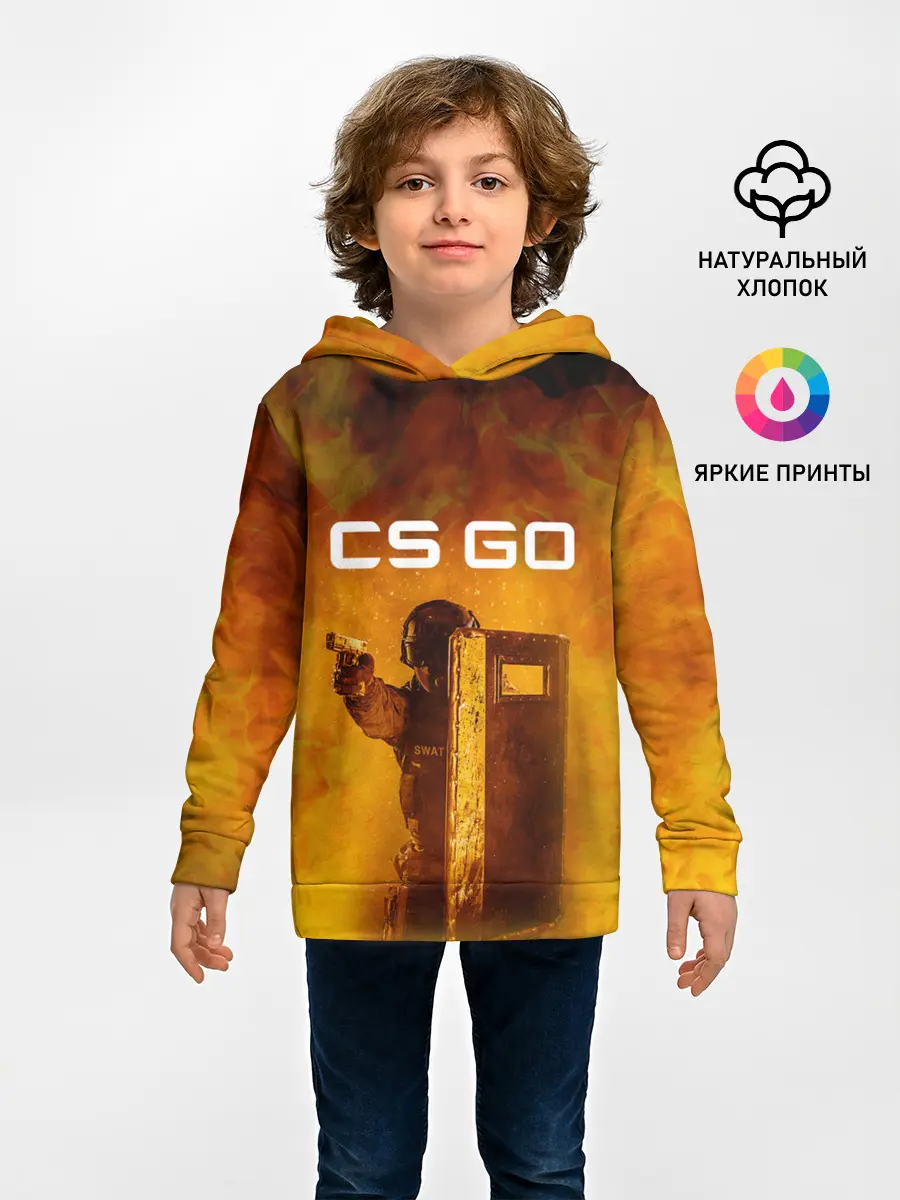 Детское худи / CS GO SWAT | КС ГО
