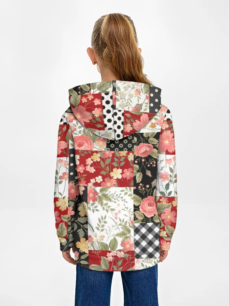 Детское худи / Лоскутный орнамент