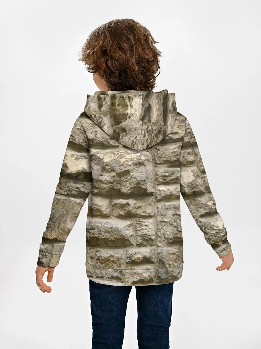 Детское худи / Неровные блоки