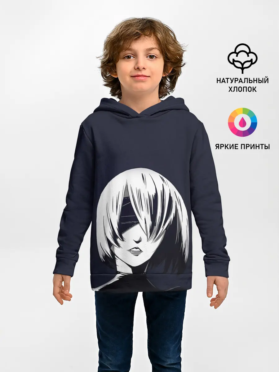 Детское худи / Nier Automata | 2B