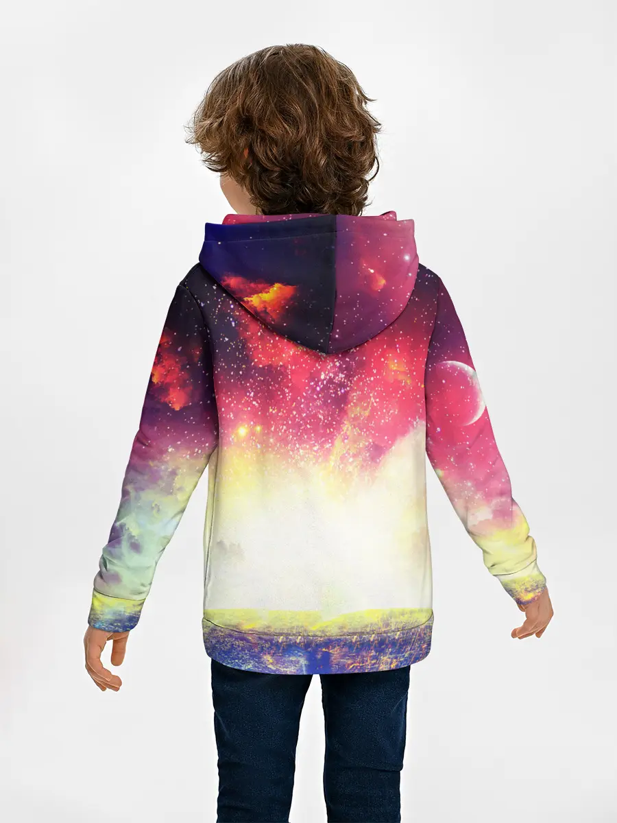 Детское худи / КОСМИЧЕСКИЙ АРТ