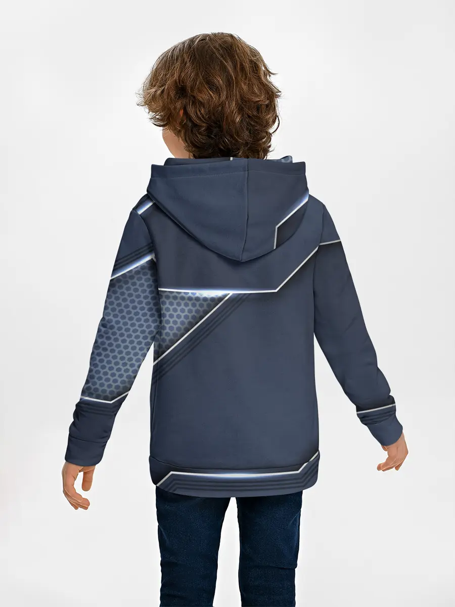 Детское худи / Металлическая 3D основа