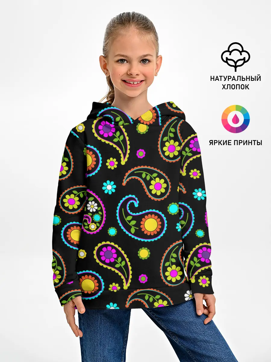 Детское худи / ЦВЕТЫ
