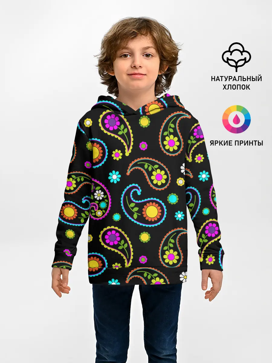 Детское худи / ЦВЕТЫ