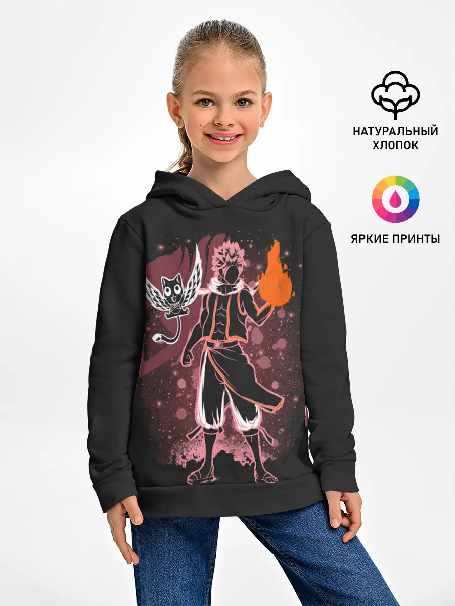 Детское худи / Нацу Драгнил и Хэппи