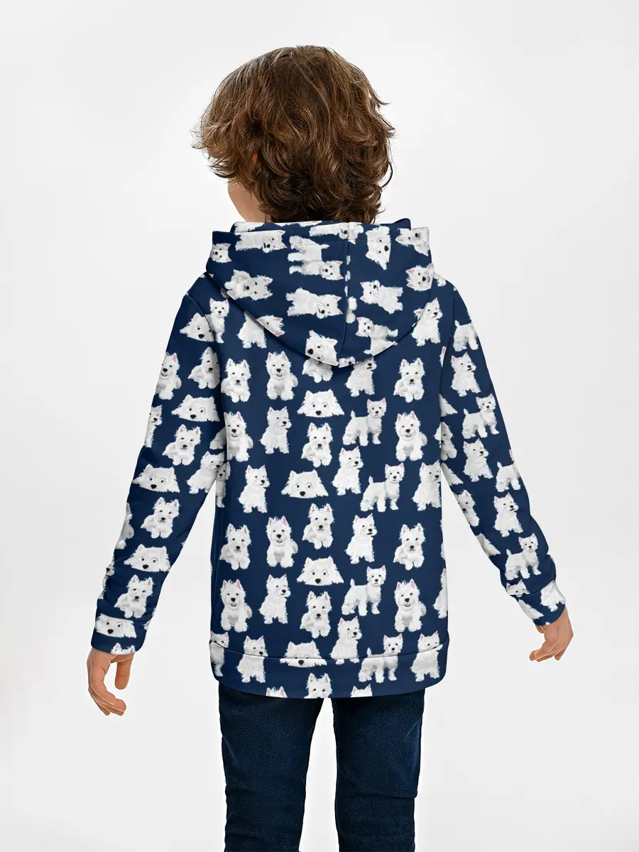 Детское худи / Собаки Пушистики