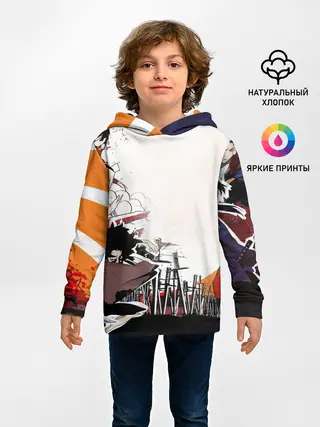 Детское худи / Афросамурай аниме