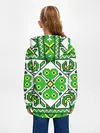 Детское худи / Славянский Узор Зеленый