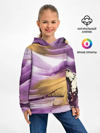 Детское худи / Наслоение красок