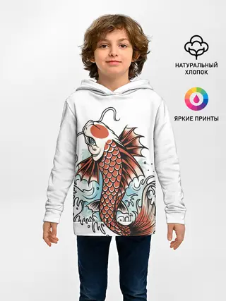 Детское худи / Карп Кои