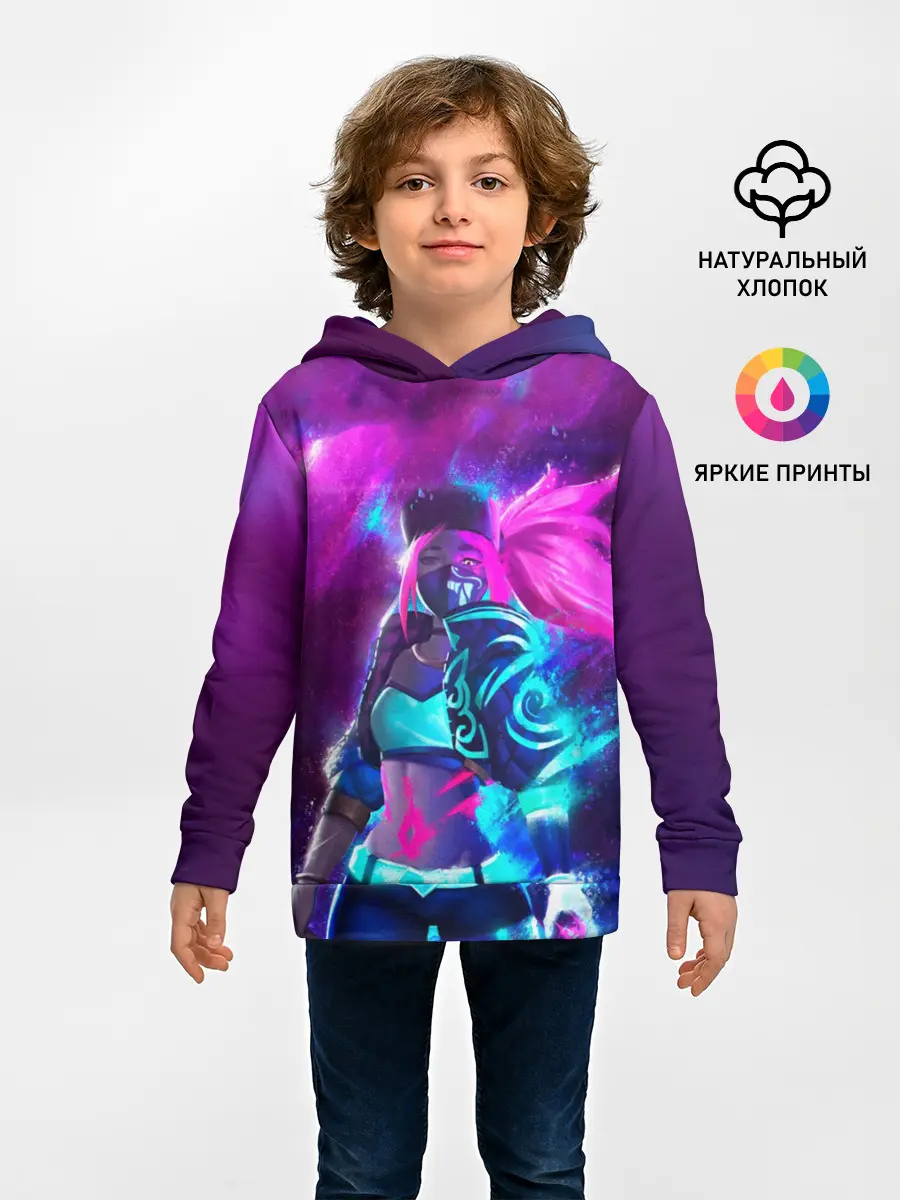 Детское худи / KDA. Akali