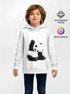 Детское худи / Панда минимализм