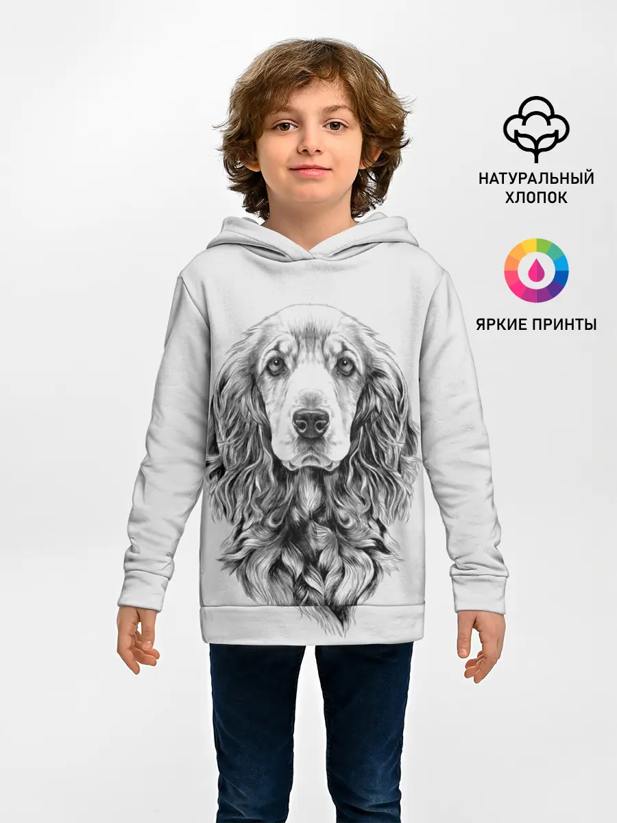 Детское худи / Кокер спаниель