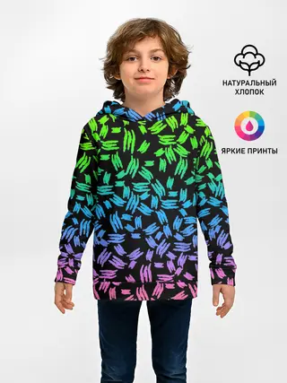 Детское худи / PATTERN MONSTER ENERGY