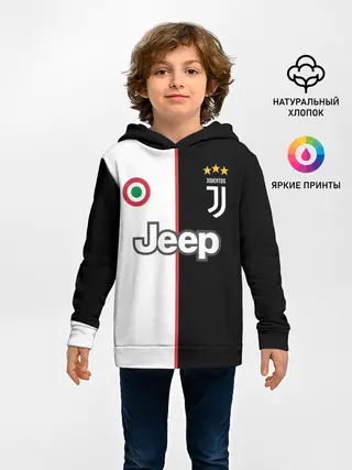 Детское худи / Ronaldo Juventus Home 19/20