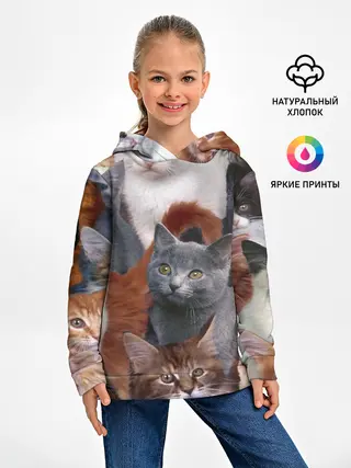 Детское худи / КОТЯТКИ