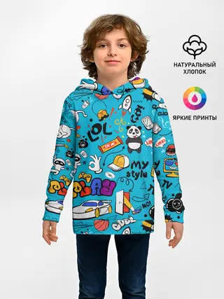 Детское худи / Детское граффити