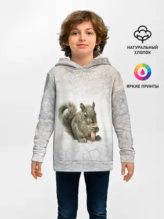 Детское худи / Белки