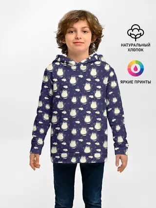 Детское худи / Мой сосед Тоторо My Neighbor Totoro паттерн