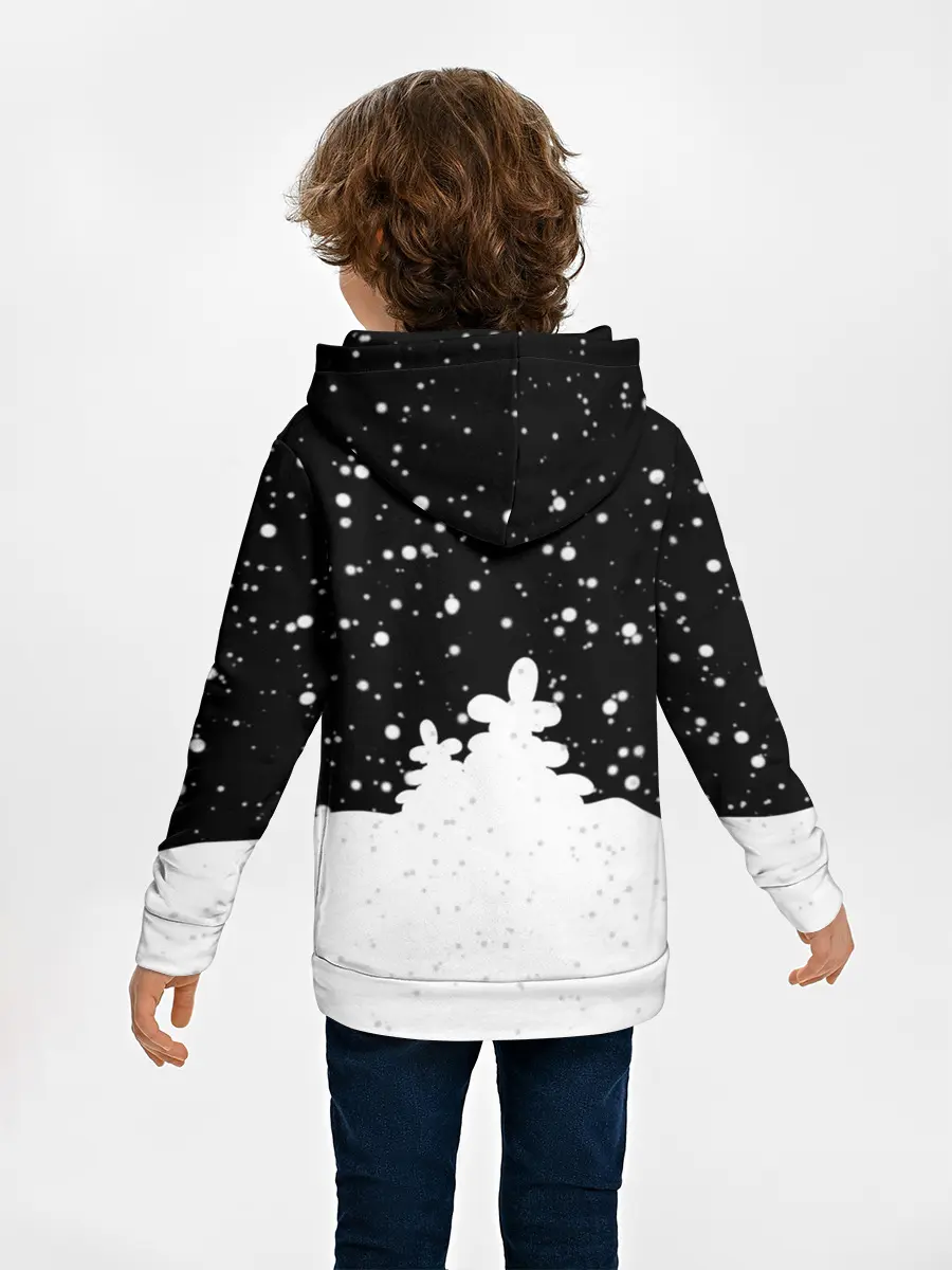 Детское худи / Поросенок в цилиндре