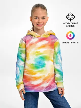 Детское худи / РАДУЖНЫЙ УРАГАН | HURRICANE