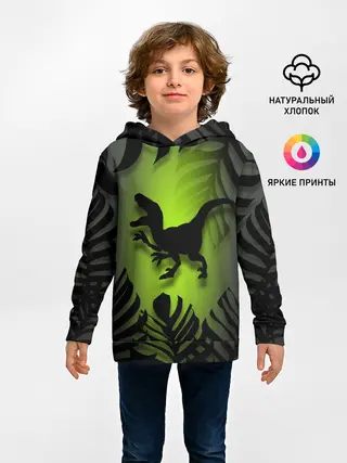 Детское худи / Велоцераптор