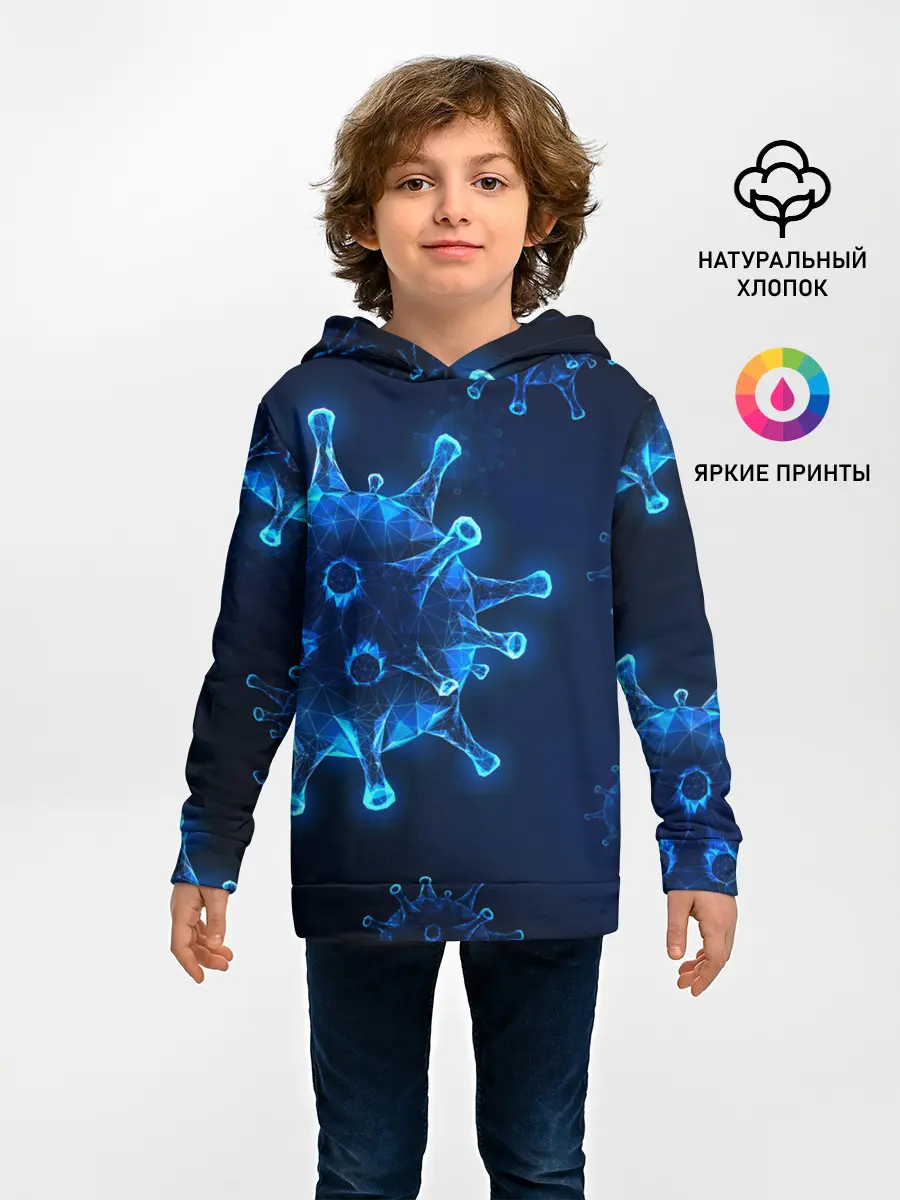 Детское худи / Коронавирус