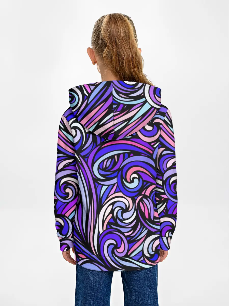 Детское худи / Волны