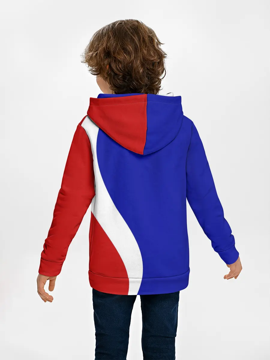 Детское худи / Герб РФ Триколор