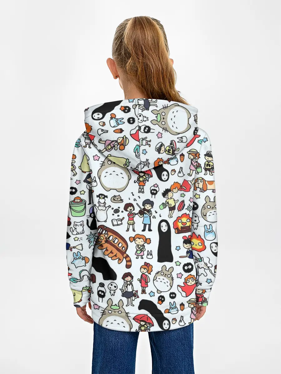 Детское худи / Персонажи Миядзаки паттерн