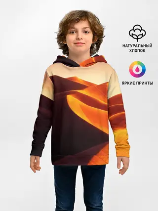 Детское худи / Пустыня дюна барханы