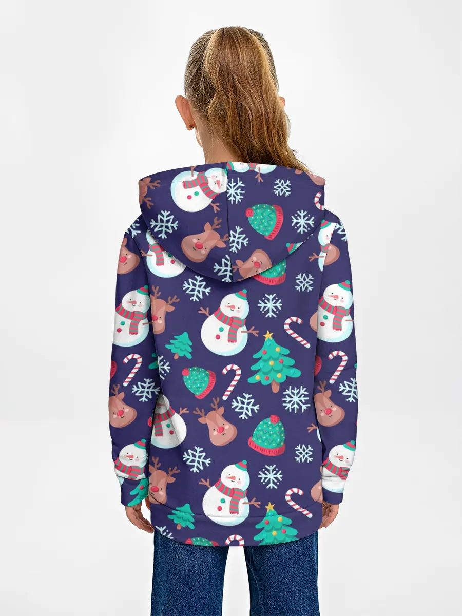 Детское худи / Рождественский Паттерн!