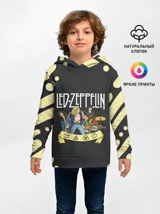 Детское худи / LED ZEPPELIN | ЛЕД ЗЕППЕЛИН