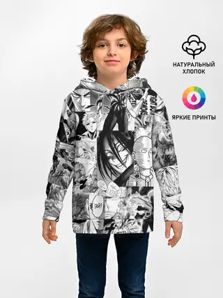 Детское худи / One-Punch Man