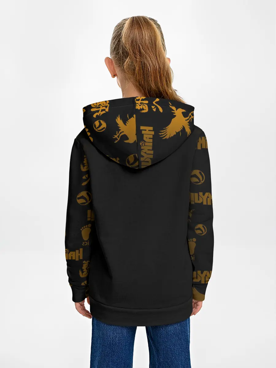 Детское худи / Тобио Кагеяма и Шоё Хината | Haikyu!!