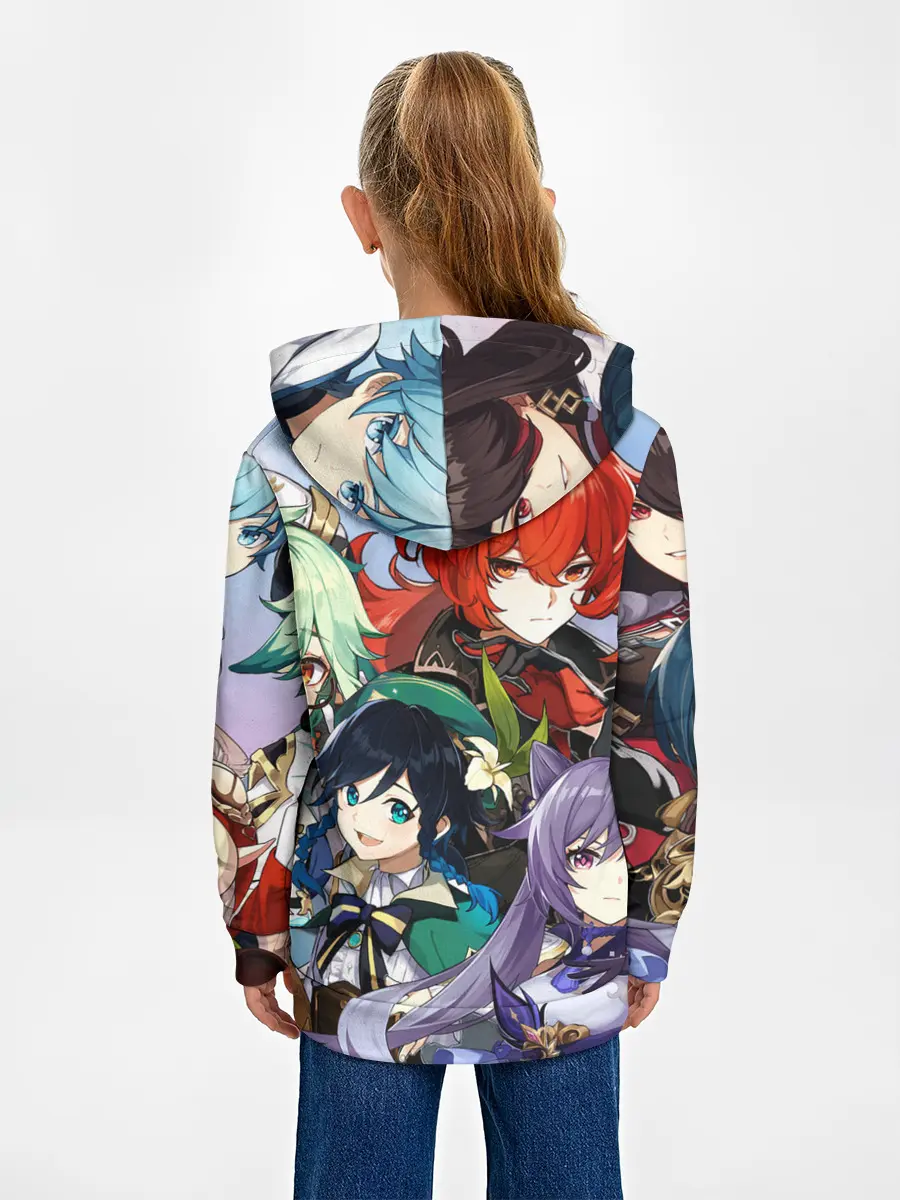 Детское худи / Персонажи Genshin Impact