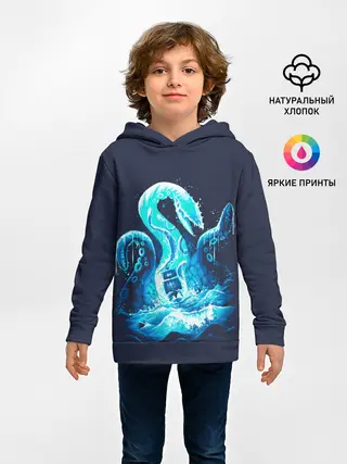 Детское худи / Kraken is here