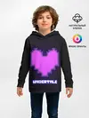 Детское худи / UNDERTALE PURPLE HEART