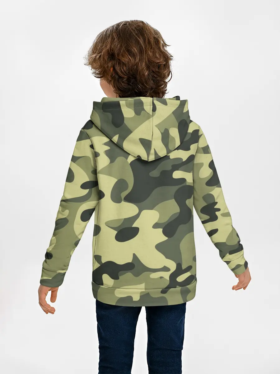 Детское худи / Камуфляж Хаки