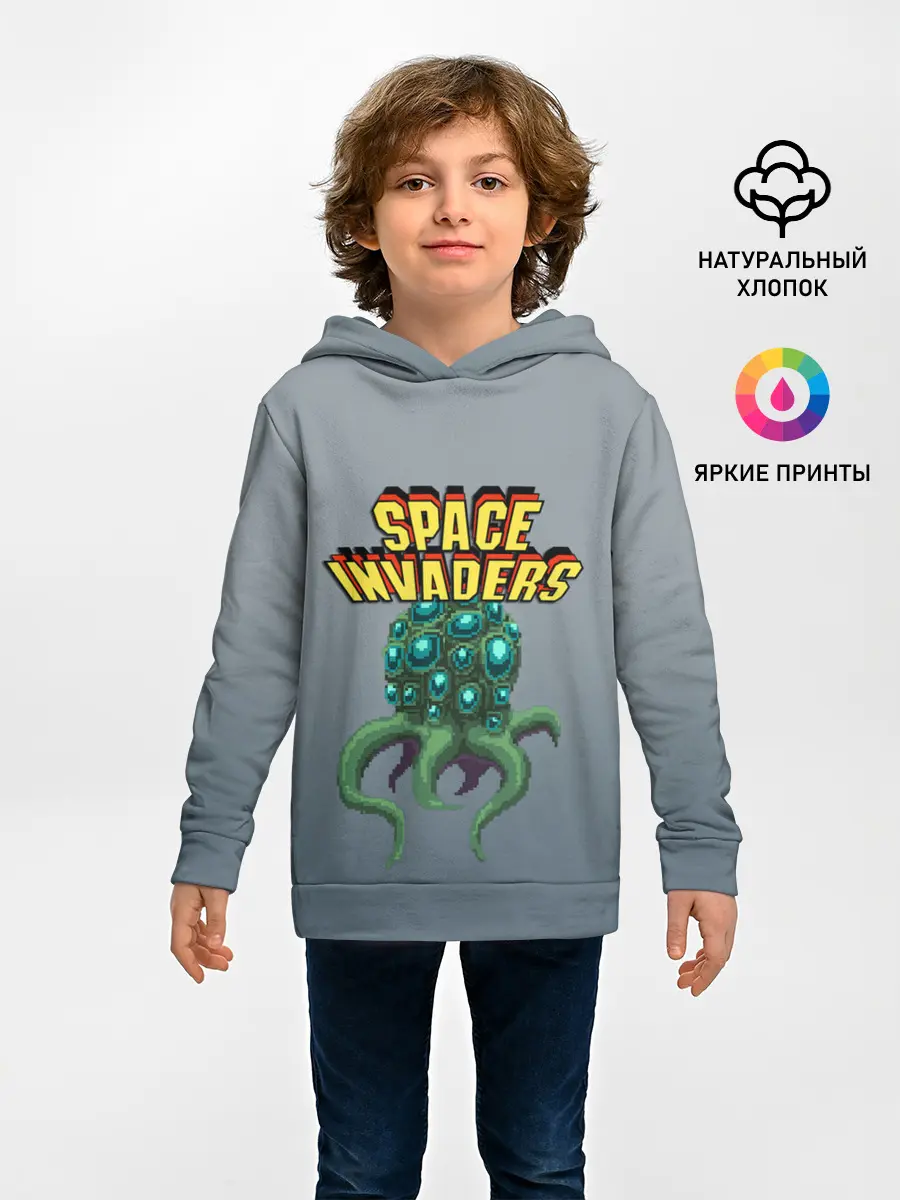 Детское худи / Space Invaders | Old game