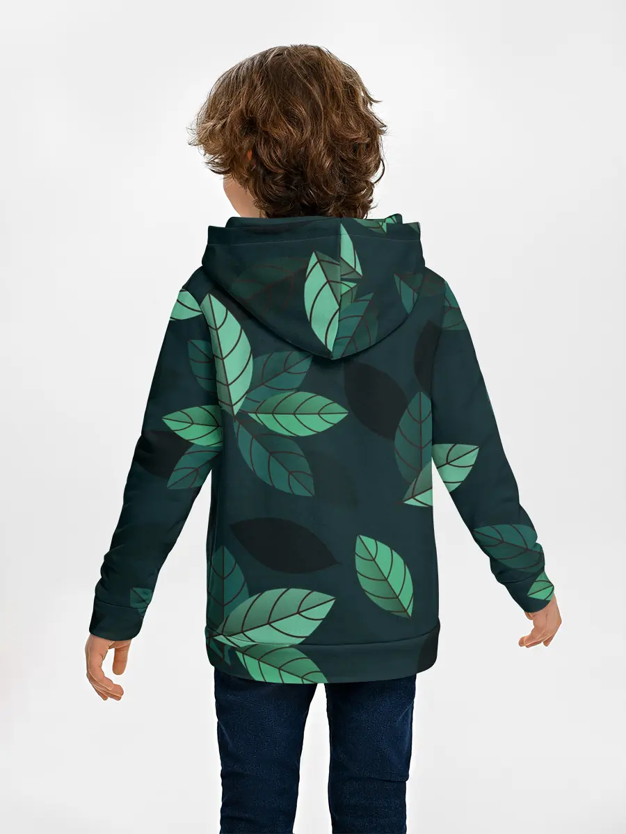 Детское худи / листва