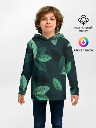 Детское худи / листва