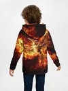 Детское худи / Феникс в огне